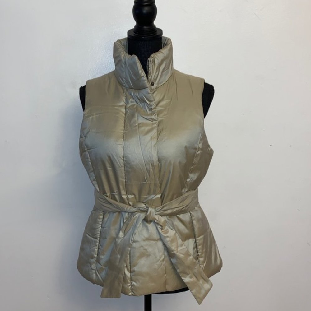 Tie Waist Insulated Vest  NWOT